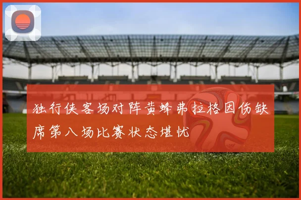 独行侠客场对阵黄蜂弗拉格因伤缺席第八场比赛状态堪忧